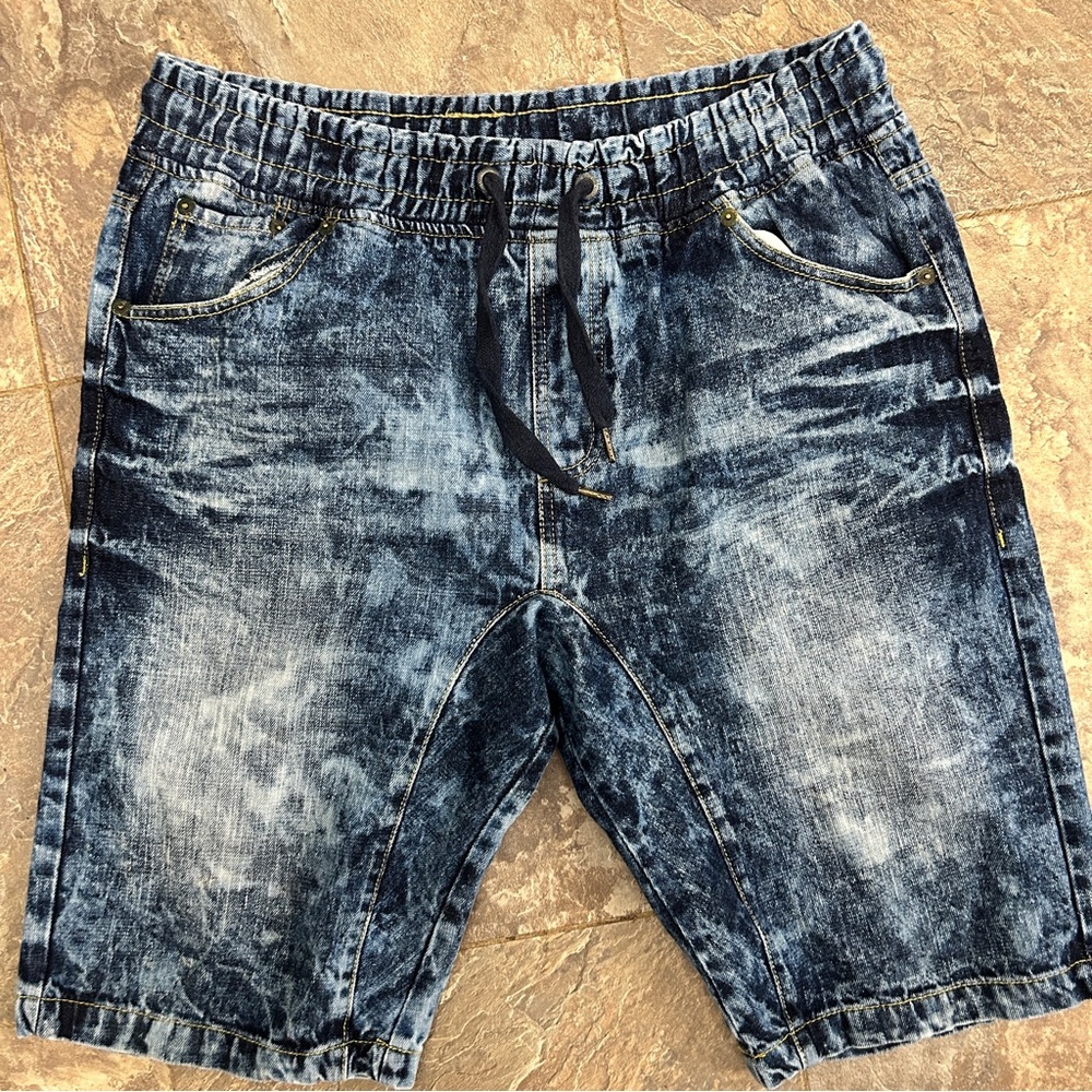 Vintage Southpole Jorts Mens XXL
Baggy Acid Washed Blue Drawstring Y2K - Picture 2 of 6